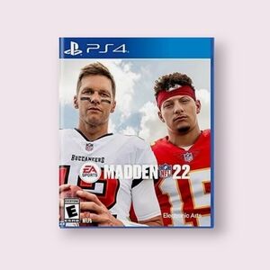 Madden 22 Game EA Sports PS4 - Rated E for Everyone NFL Football